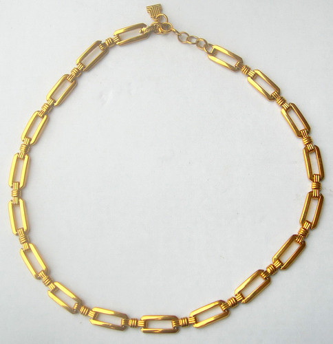 Collier lanvin plaqué - lanvin,