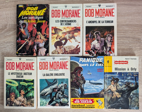 Lot bob morane marabout - morane, (marabout