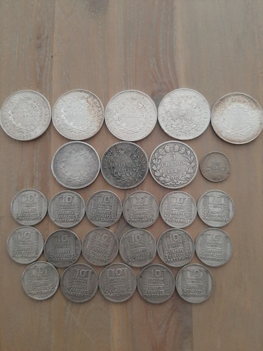 Pièces lot monnaies - pièces, 26