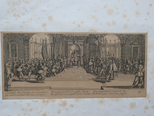 Gravure eau forte - gravure, jacques