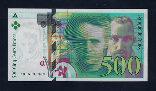 France 500 francs 1994 1995 - francs,
