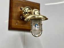 Applique murale en laiton de