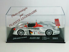 Miniature IXO Altaya 24h du Mans AUDI R8 2001 Metal Diecast 1/43e