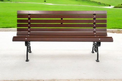 Banc jardin fonte - fonte, et