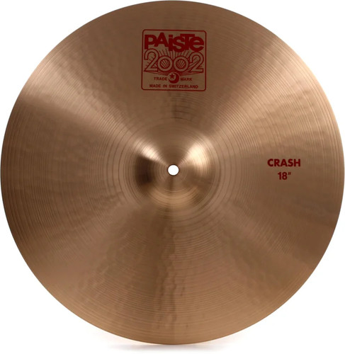 Paiste 2002 crash cymbal - paiste,