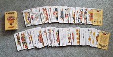 TAROT 1860 REPRODUCTION (ORIGINAL AU MUSEE)  J. GAUDAIS 78 CARTES