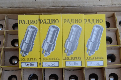 6c5s röhren tubes pcs - 4x,