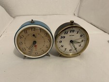 2 Anciens reveil - en cuivre