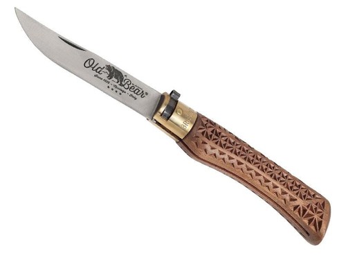 327xl couteau old bear - old, noyer