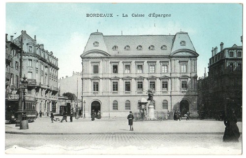 Cpa bordeaux caisse - cpa, 33
