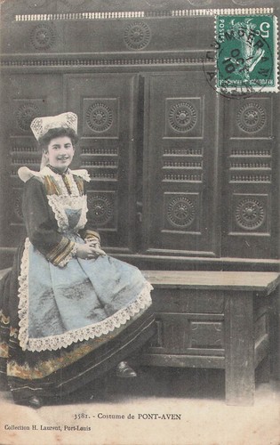Costume pont aven - cp,