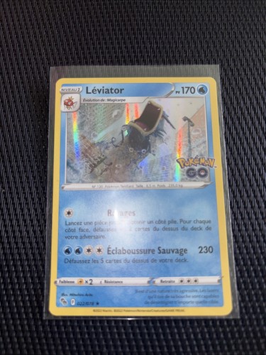 Carte pokemon leviator 022 078 - carte, 022/078