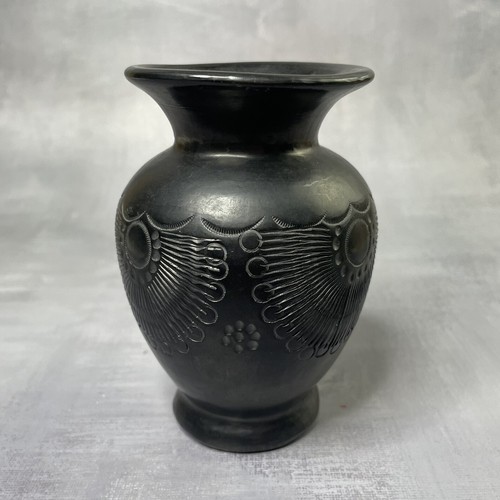 Vase céramique poterie noire