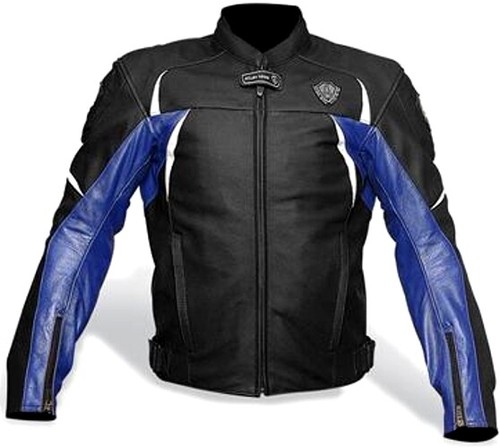 Veste homme sport - cuir, avec