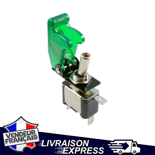 Interrupteur bascule vert - interrupteur,