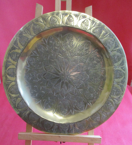 Ancien plateau thé marocain - ancien, a
