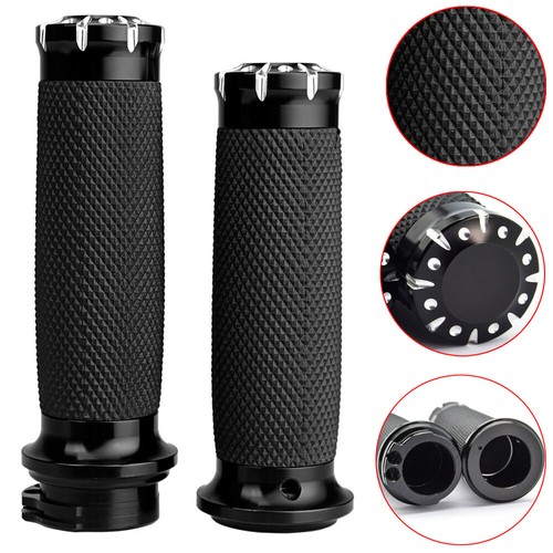Pair motorcycle knurled - 1",