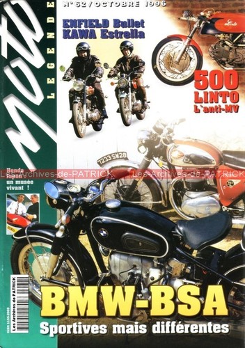 Moto legende bmw r69s bsa - legende,