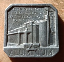 MEDAILLE ALU ♦ AVIONS