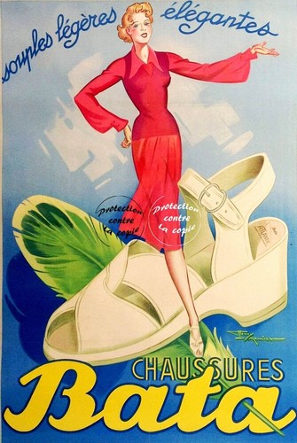 Bata chaussures rf7 - bata, poster
