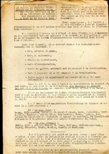 document . militaire.  guerre 1939/1945. Sous-Officiers . Lyon . 1941