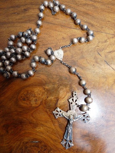 Ancien chapelet croix - chapelet,