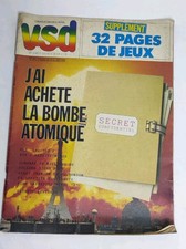 VSD n°411 du 18/07/1985; Freddie Spencer, Sylvester Stallone, Concert Bob Geldof