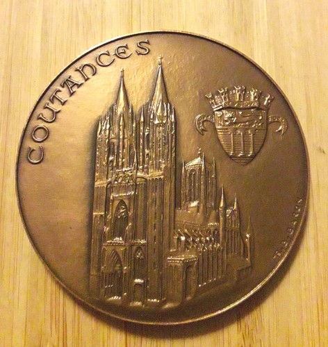 Médaille coutances - coutances, 50