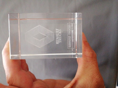 Rare presse papier cube en - cube,