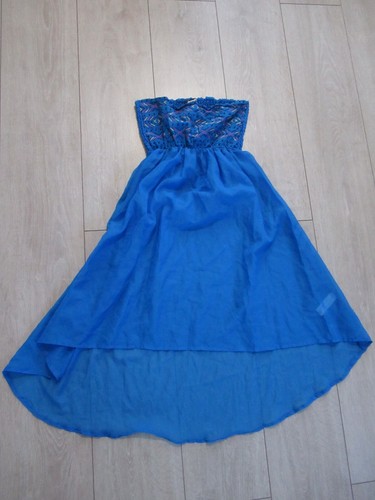 Robe bustier plage voile - en,