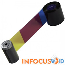 Datacard 534000-008 YMCK Full Colour Ribbon 500 Impressions pour SP75 Imprimante
