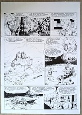 BOB MORANE Planche original