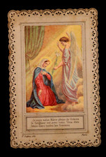 Image pieuse  dentelle canivet