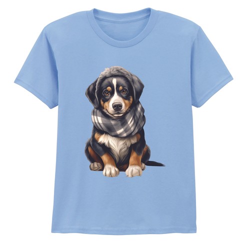 Chapeau écharpe chiot chien