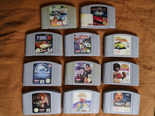 Lot jeux nintendo 64 n64 - de,