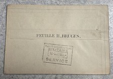 Carte militaire Belge 1925