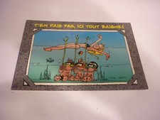 carte postale série BD tome &