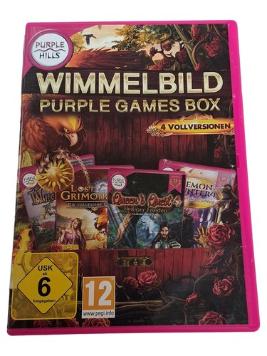 Purple hills wimmelbild - purple, games