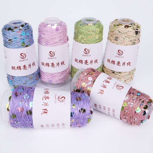 Fil coton sequins 50g - À,
