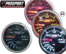 Manometre ProSport - Pression de TURBO - 2 bars - 52mm