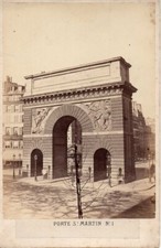 Photo La Porte st Martin  1870,format 11/16