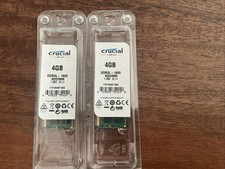2 x Crucial 4GB DDR3L 1600 Mémoire RAM - CT512264BF160B