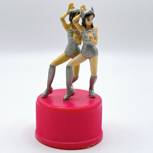 Mini figurine pink lady bottle - figurine,