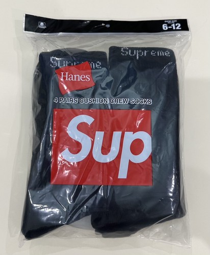 Supreme hanes crew socks - supreme,