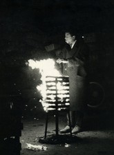 Photo Pierre Parente Paris la Nuit Les Halles Vers 1960