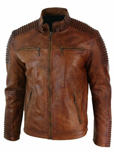 Veste cuir agneau - veste, d’agneau