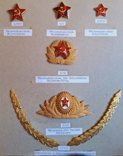 6 x insignes de casquette URSS