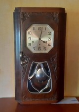 Horloge murale - Junghans Jugendstil bois - 1930-1940 - horloge murale