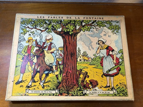 Puzzles les fables - les, la