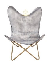 Chaise d’appoint en cuir